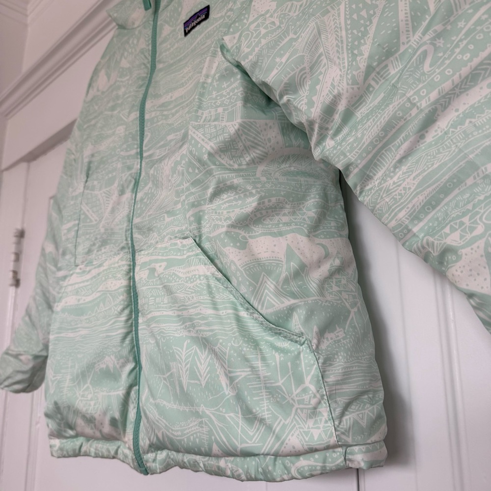 Patagonia Girls Reversible Down Sweater - Picture 11 of 11